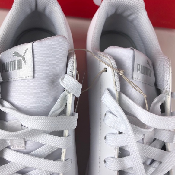 PUMA Smash Leather Performance Metallic Shoes NIB - Picture 7 of 7